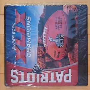 NFL Patriots Superbowl 49 Champions mouse pad